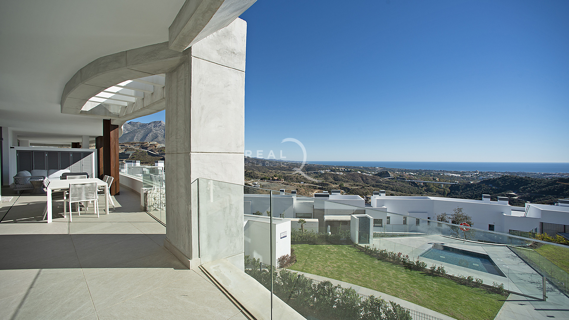 Terrace with amazing views