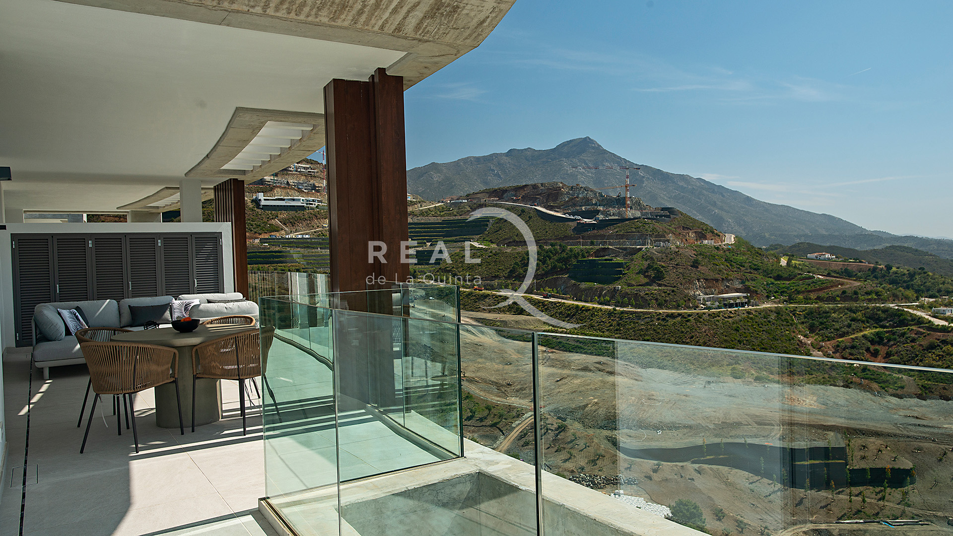 Terrace with amazing views