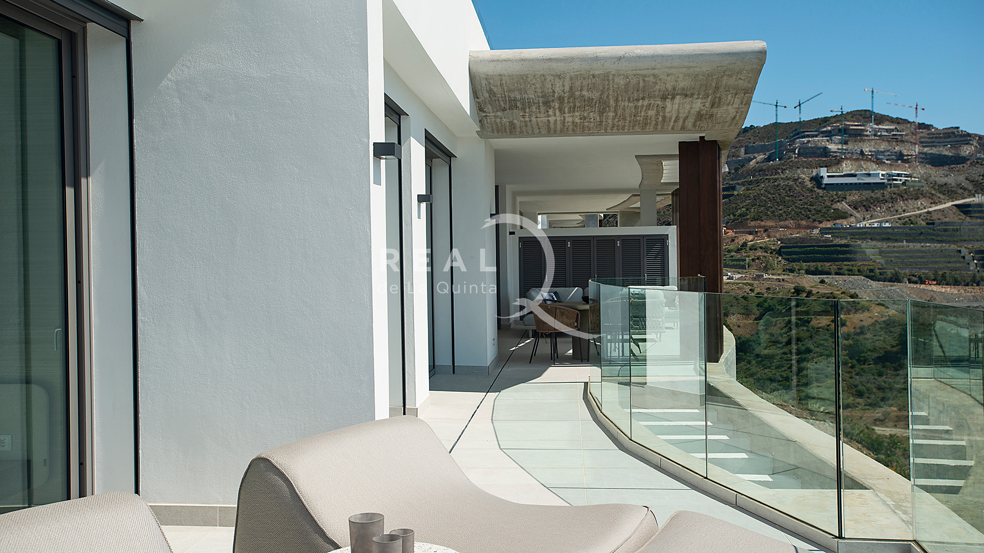 Terrace with amazing views
