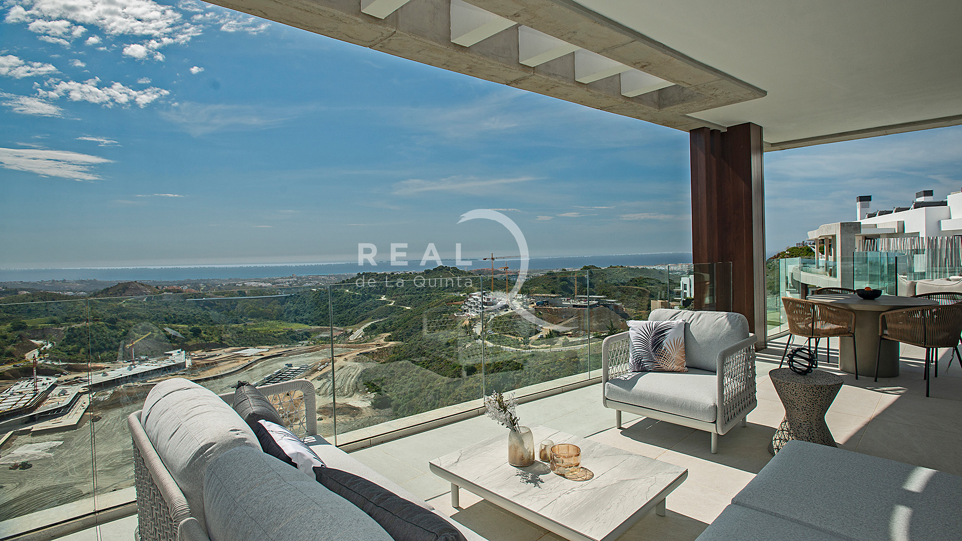 Terrace with amazing views