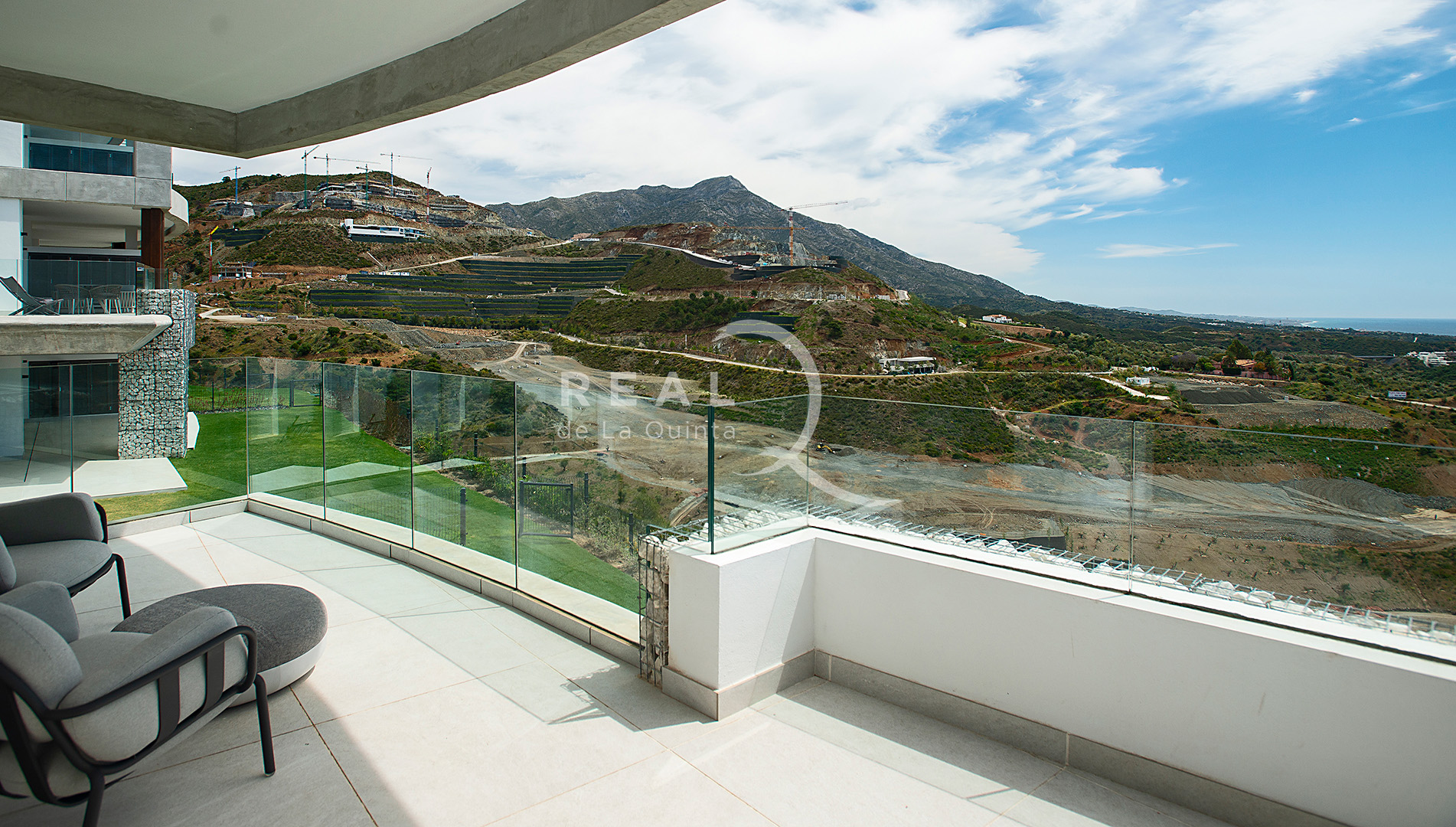 Terrace with amazing views