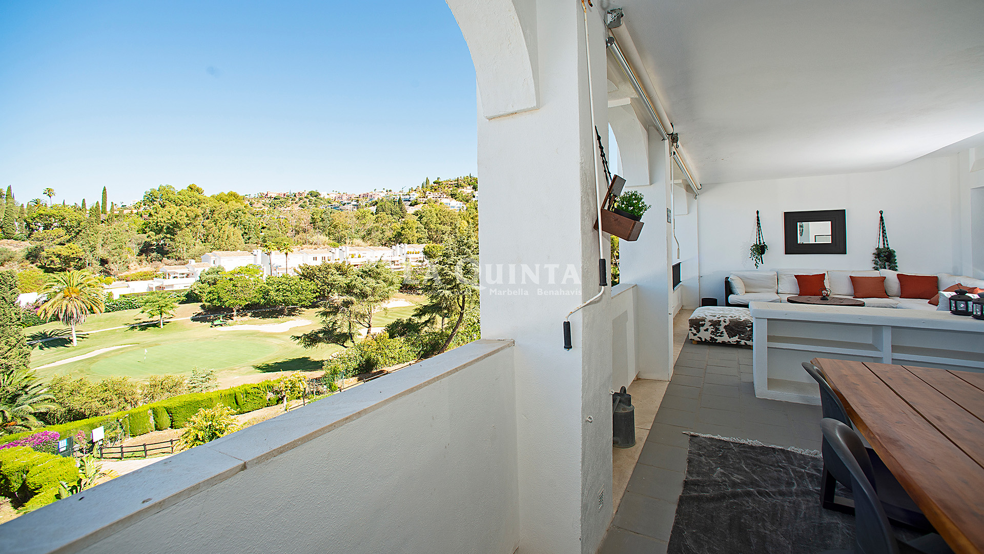 Terrace with amazing views