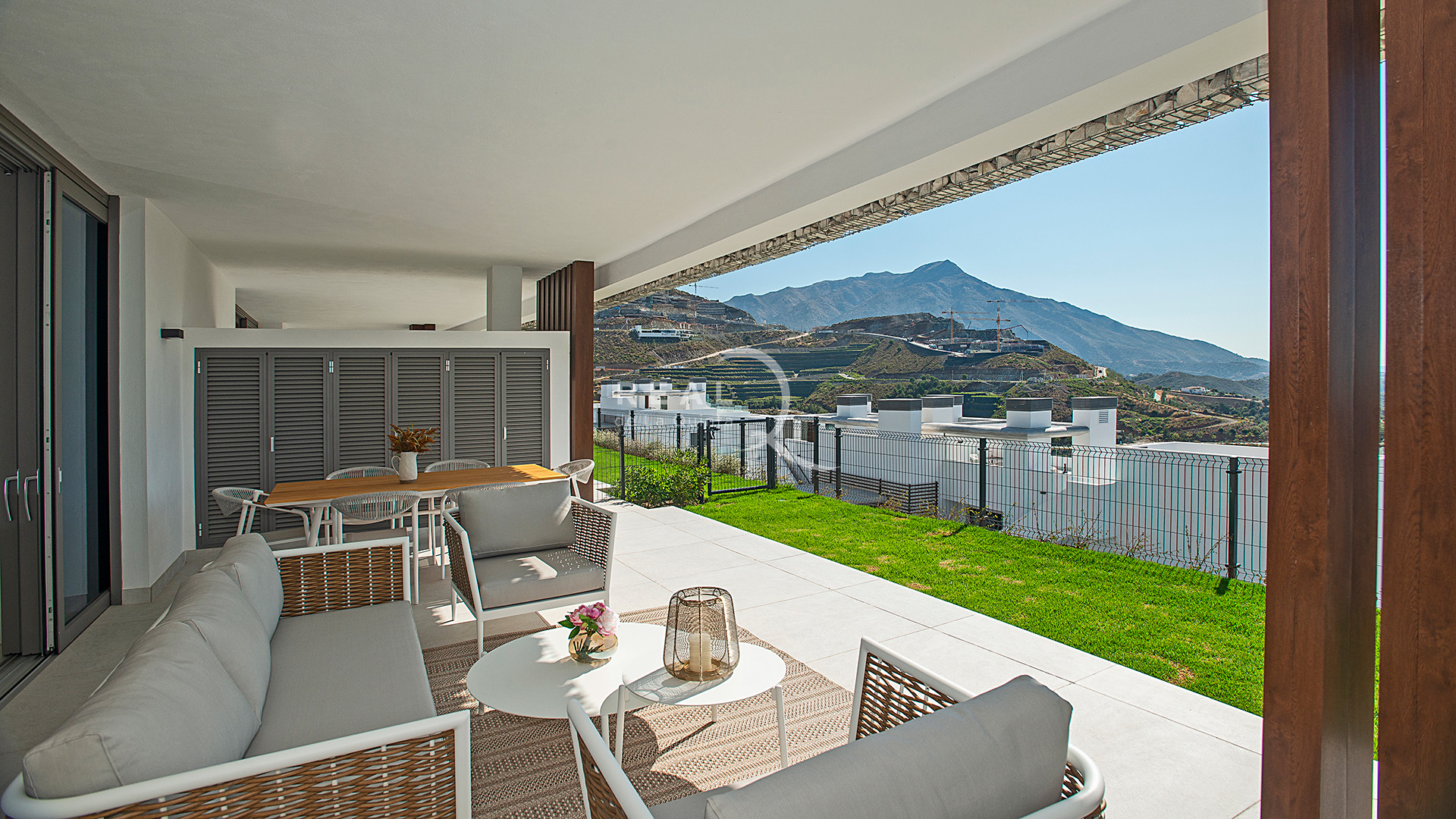 Ground floor terrace