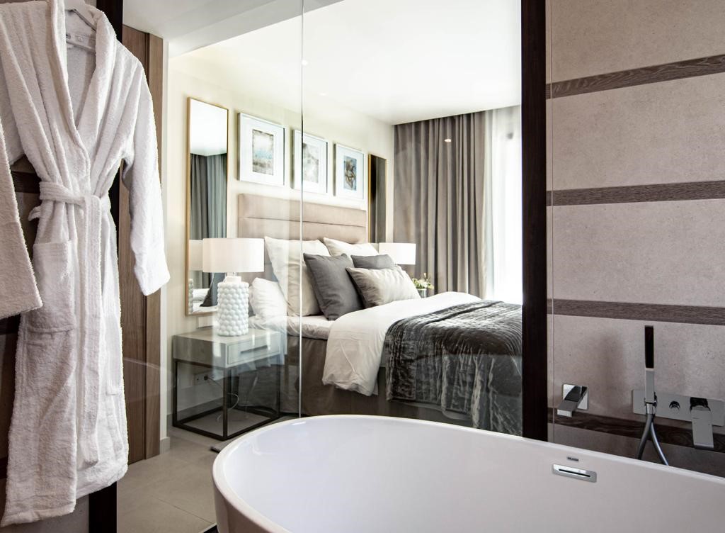 master bedroom - bathroom