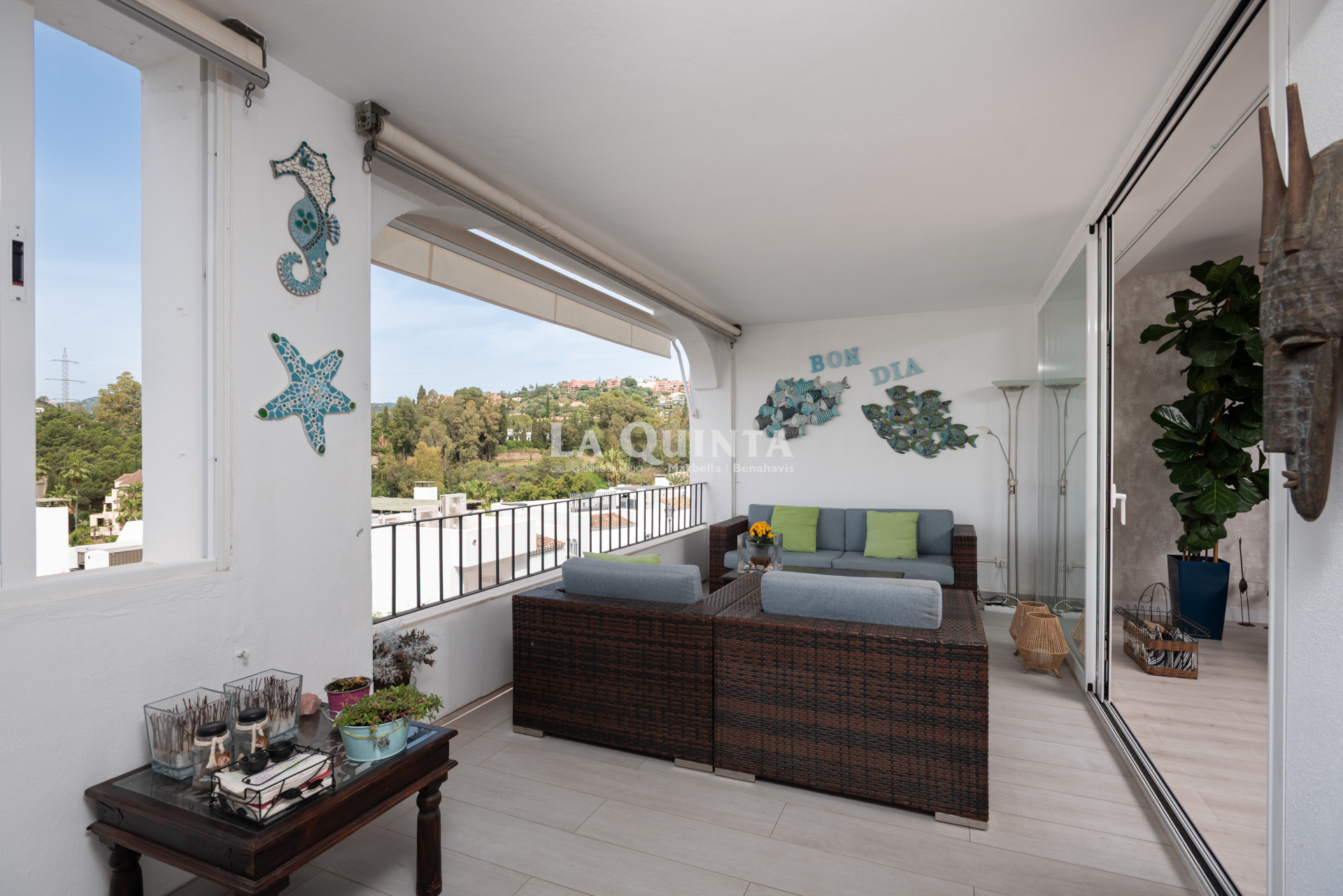 large terrace