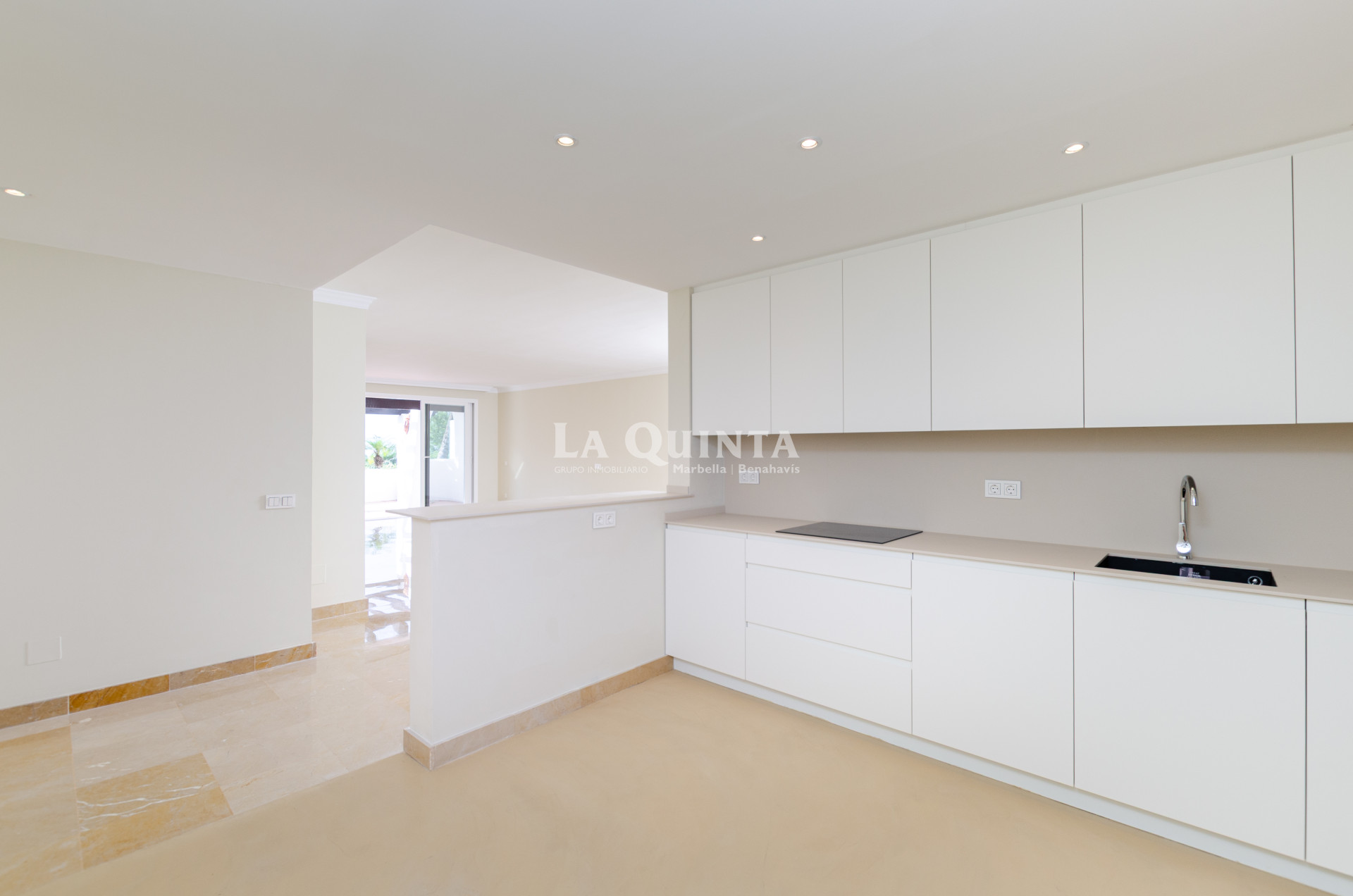 modern and renovated kitchen