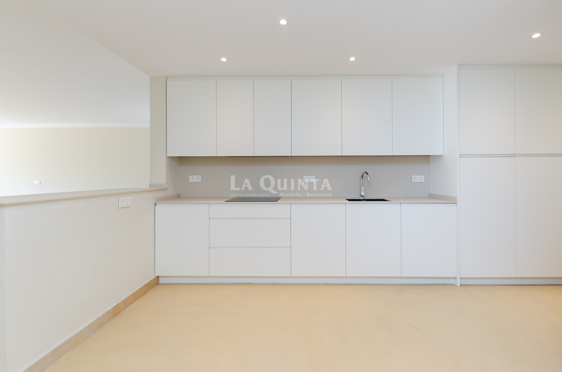 modern and renovated kitchen
