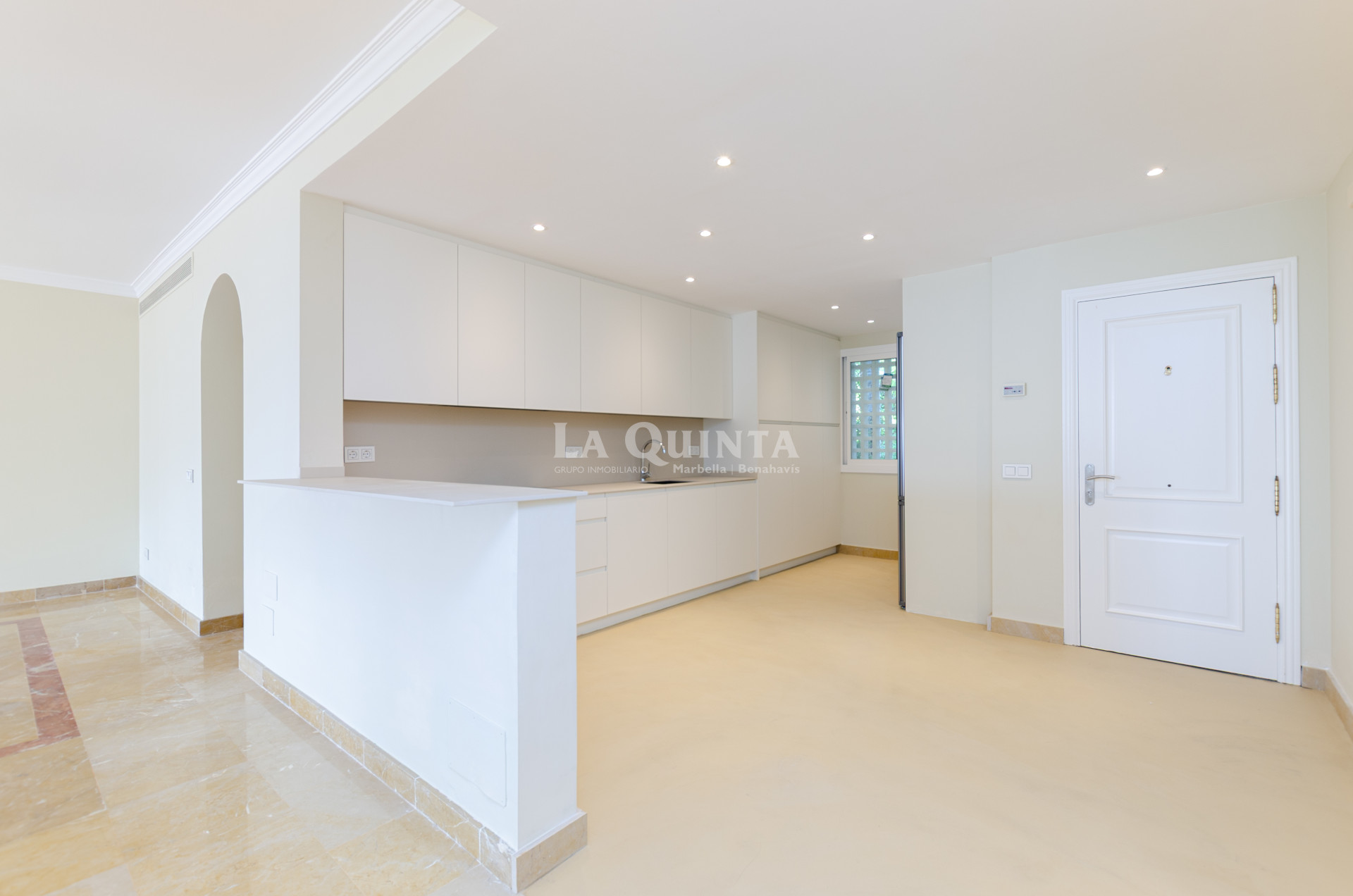 modern and renovated kitchen